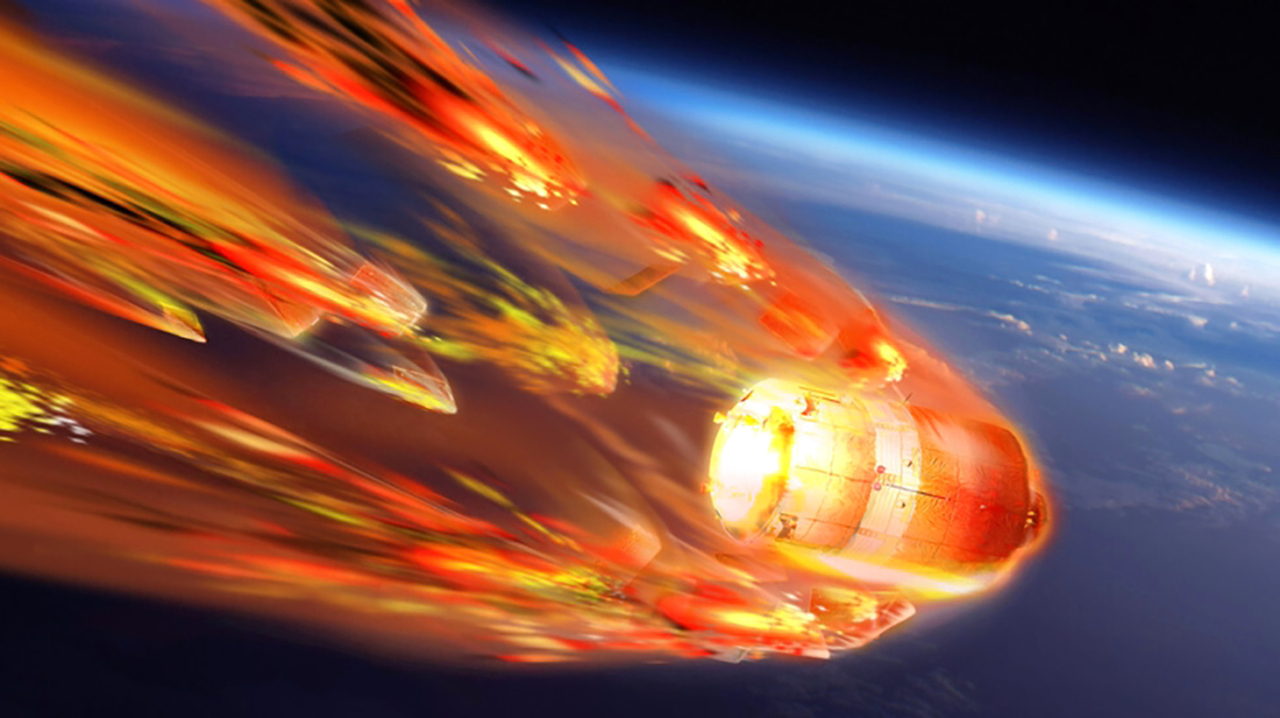 رياح بلازمية تبخر نموذج قمر صناعي النخبة